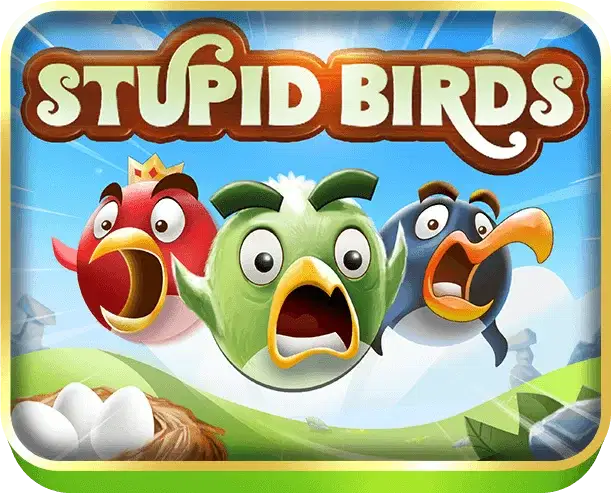 pássaros estúpidos