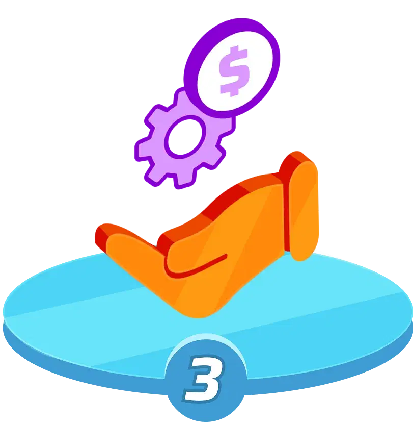 Get funding and guidance process step icon